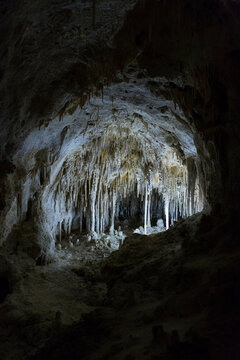 Underground in Carlsbad Caverns, New Mexico