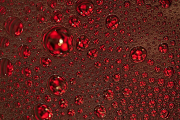 Abstract background. Spherical elements. Fantastic background.