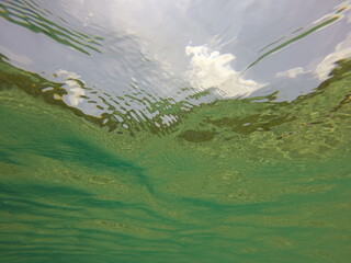 underwater