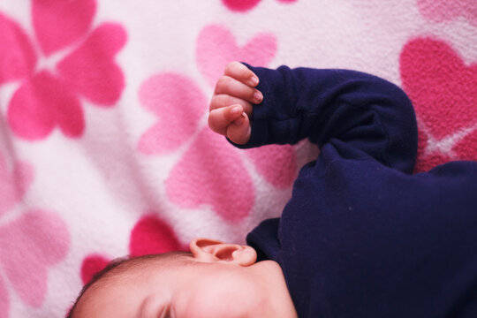 Little hand of a baby