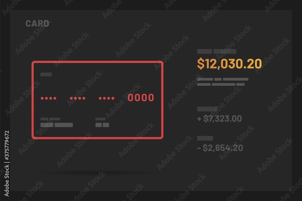 Aufkleber elements of infographics on a dark background. use in presentation templates, mobile app and corpora
