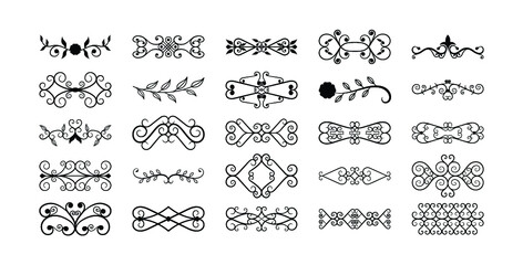 Calligraphic Designs Related Icons Collection 