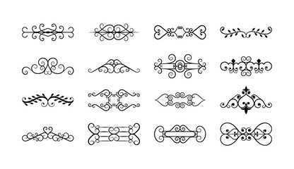 Calligraphic Patterns Designs Collection 