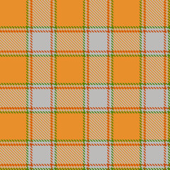 Autumn Tartan Seamless Pattern Background