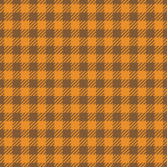 Autumn Tartan Seamless Pattern Background