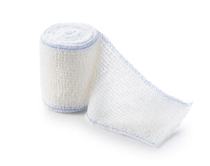 Bandages on a white background