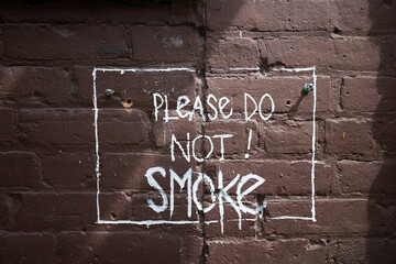 Please do not smoke