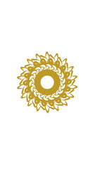 sunflower mandala, very suitable for wall furniture, decoration and others