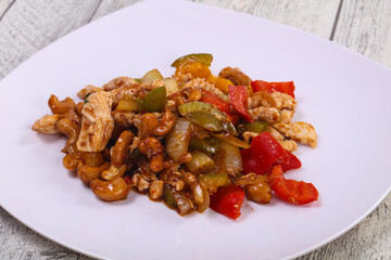 Roasted pork with vegetables