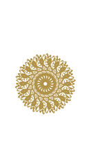 sunflower mandala, very suitable for wall furniture, decoration and others