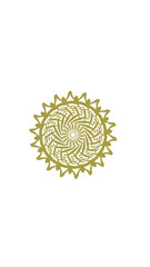 sunflower mandala, very suitable for wall furniture, decoration and others