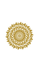 sunflower mandala, very suitable for wall furniture, decoration and others