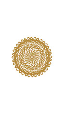sunflower mandala, very suitable for wall furniture, decoration and others