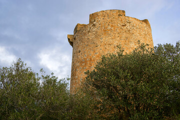 Torre des Cap andritxol (s.XVI).Andratx. Comarca de Ponent.Mallorca.Baleares.España.