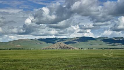 Obraz premium Mongolia, Landscapes,Skys and Scenery in 2005. 
