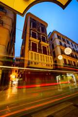 Fototapeta premium Edificio modernista en la calle Colon. Palma. Mallorca. Baleares. España.