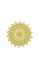 sunflower mandala, very suitable for wall furniture, decoration and others