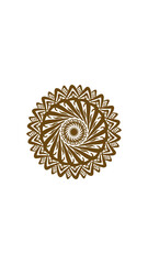 sunflower mandala, very suitable for wall furniture, decoration and others