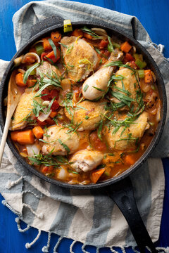 Tarragon Chicken Stew Ready to Cook