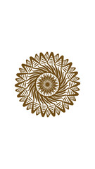 sunflower mandala, very suitable for wall furniture, decoration and others