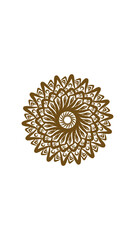 sunflower mandala, very suitable for wall furniture, decoration and others