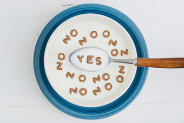 Message in a bowl