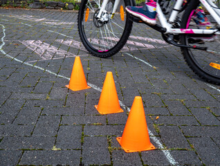 Fahrrad Sicherheitstraining in der Grundschule