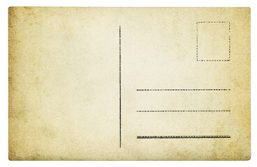 Vintage Postcard - isolated (clipping path included)	
