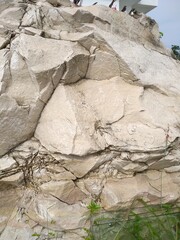 Naklejka premium rock in the mountains