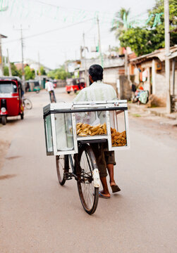 Pitchman at Negombo