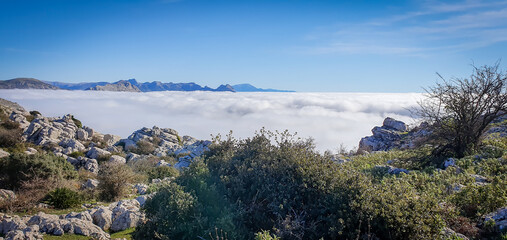 Mar de nubes Torcal de Antequera