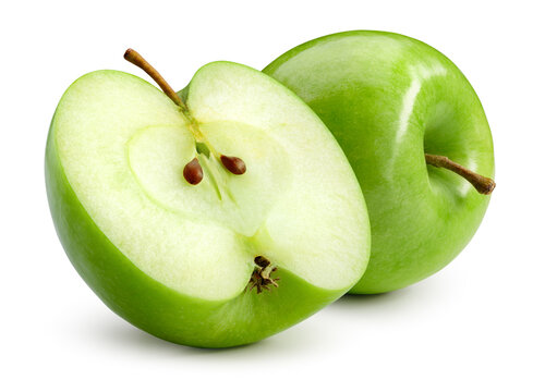 Professional Photograph Of A Green Apple Stock Photo - Download Image Now -  Apple - Fruit, Green Color, Cut Out - iStock