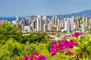 Benidorm Costa Blanca Spain city view