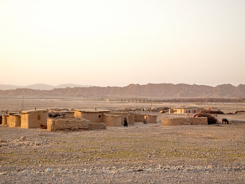 A settlement of Gypsies near Quetta