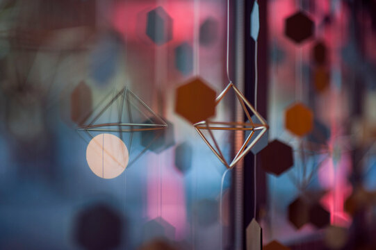 Geometric shapes and light