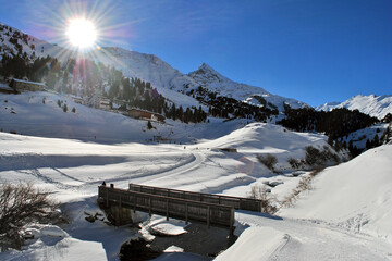 Obergurgl Hochgurgl Otztal Ski resort in the Western Tyrol Austrian Alps Austria