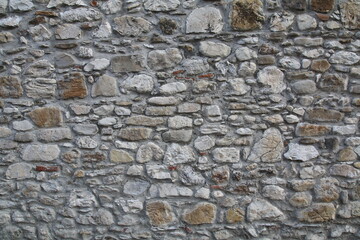 texture di muro di sassi colorati