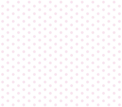 Pink polka dot background. Pink dot vector pattern. 