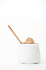 sugar cube in cup