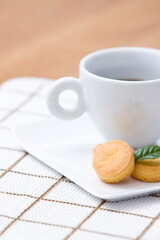 coffee and cookies