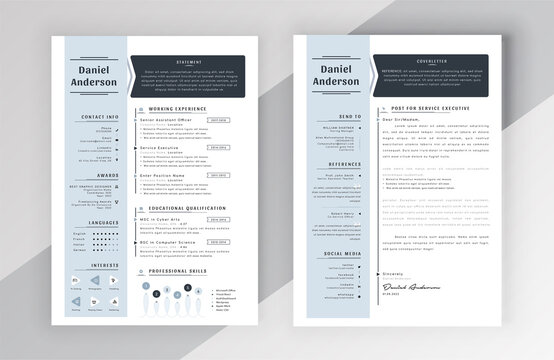 Modern Creative Resume Cv Template