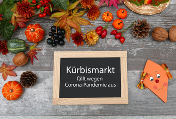 Kürbismarkt fällt aus