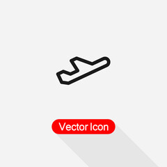 Plane Icon Vector Illustration Eps10