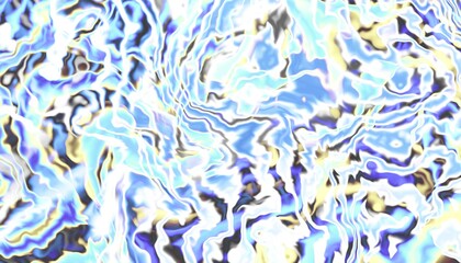 Abstract wavy fractal