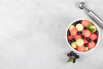 Naklejka na ściany i meble fresh berries on a plate