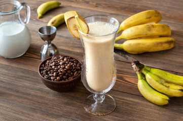 Glass of Dirty Banana Cocktail