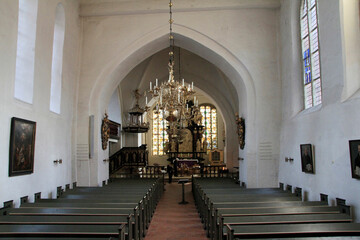 Evangelische Kirche, Stade, Kirche der Heiligen Cosmas und Damian, Stade, Niedersachsen,...