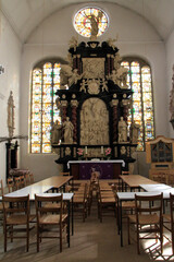 Fototapeta na wymiar Kirche der Heiligen Cosmas und Damian in Stade. Niedersachsen, Deutschland, Europa