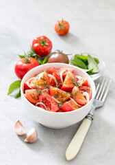 pasta with tomato sauce