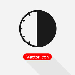 30 Minutes Icon Vector Illustration Eps10